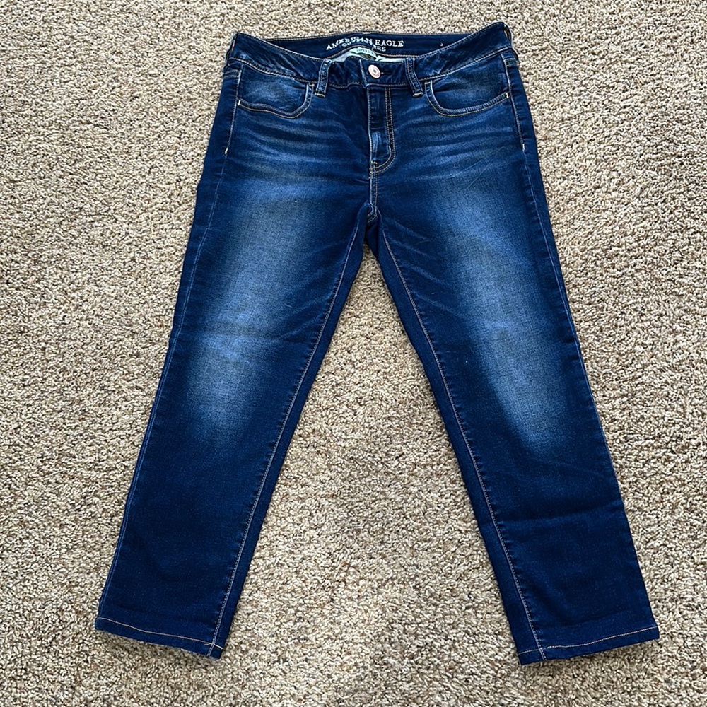 American Eagle Super Stretch Jegging Crop Size 8